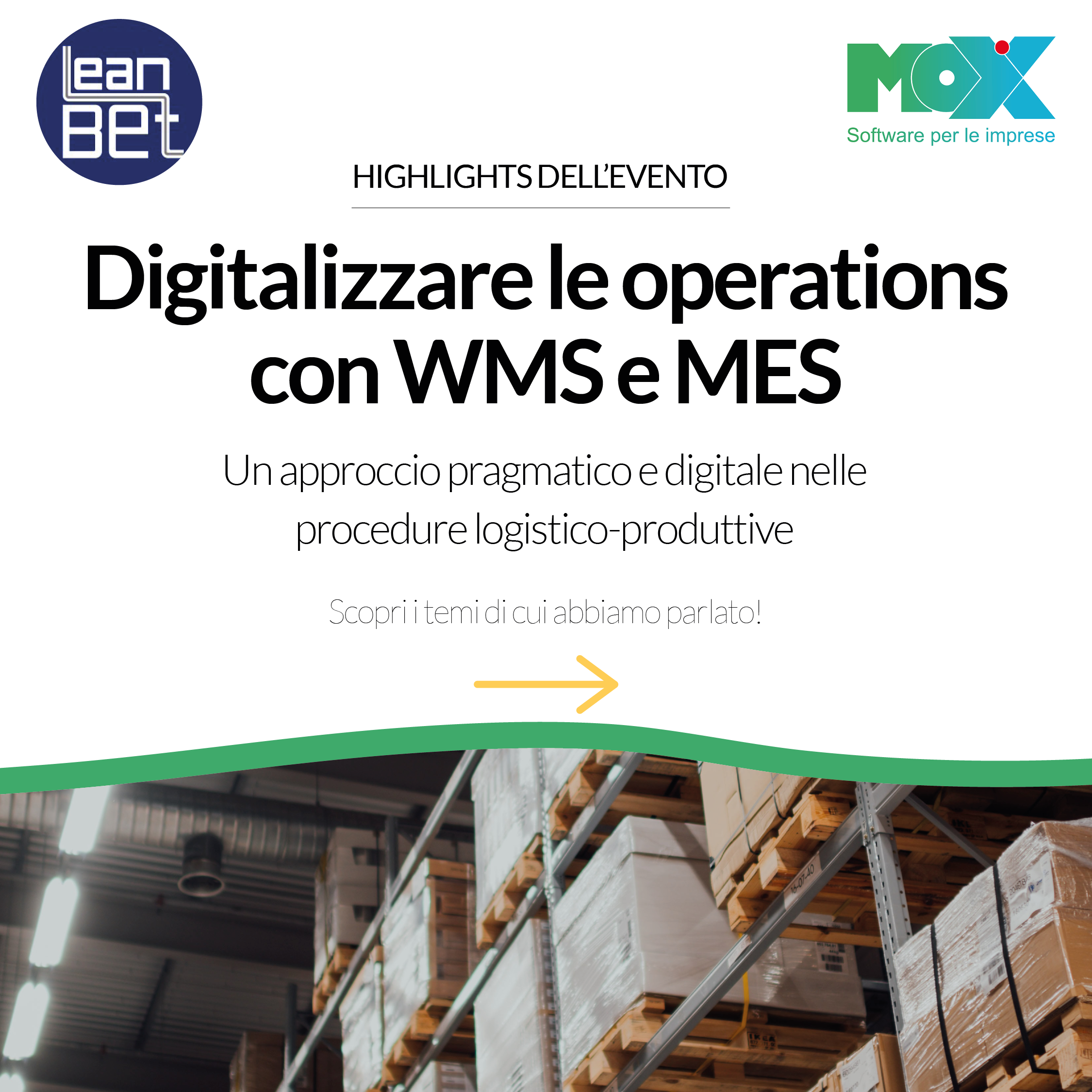 Digitalizzare le operations con WMS e MES