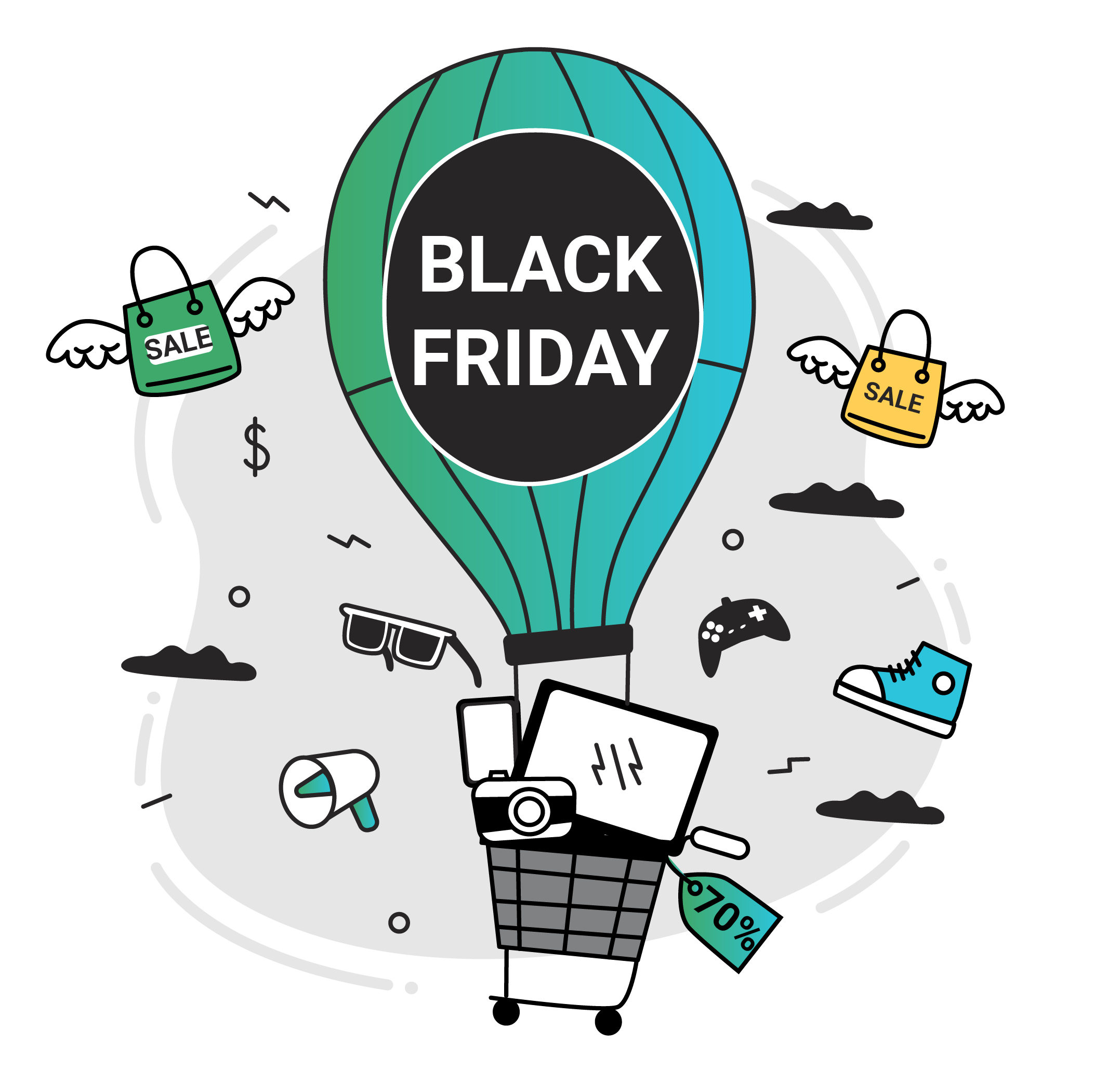 gestione magazzino black friday